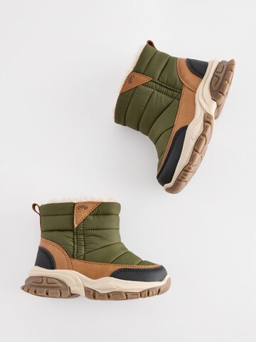 Next Snow Boots in Green