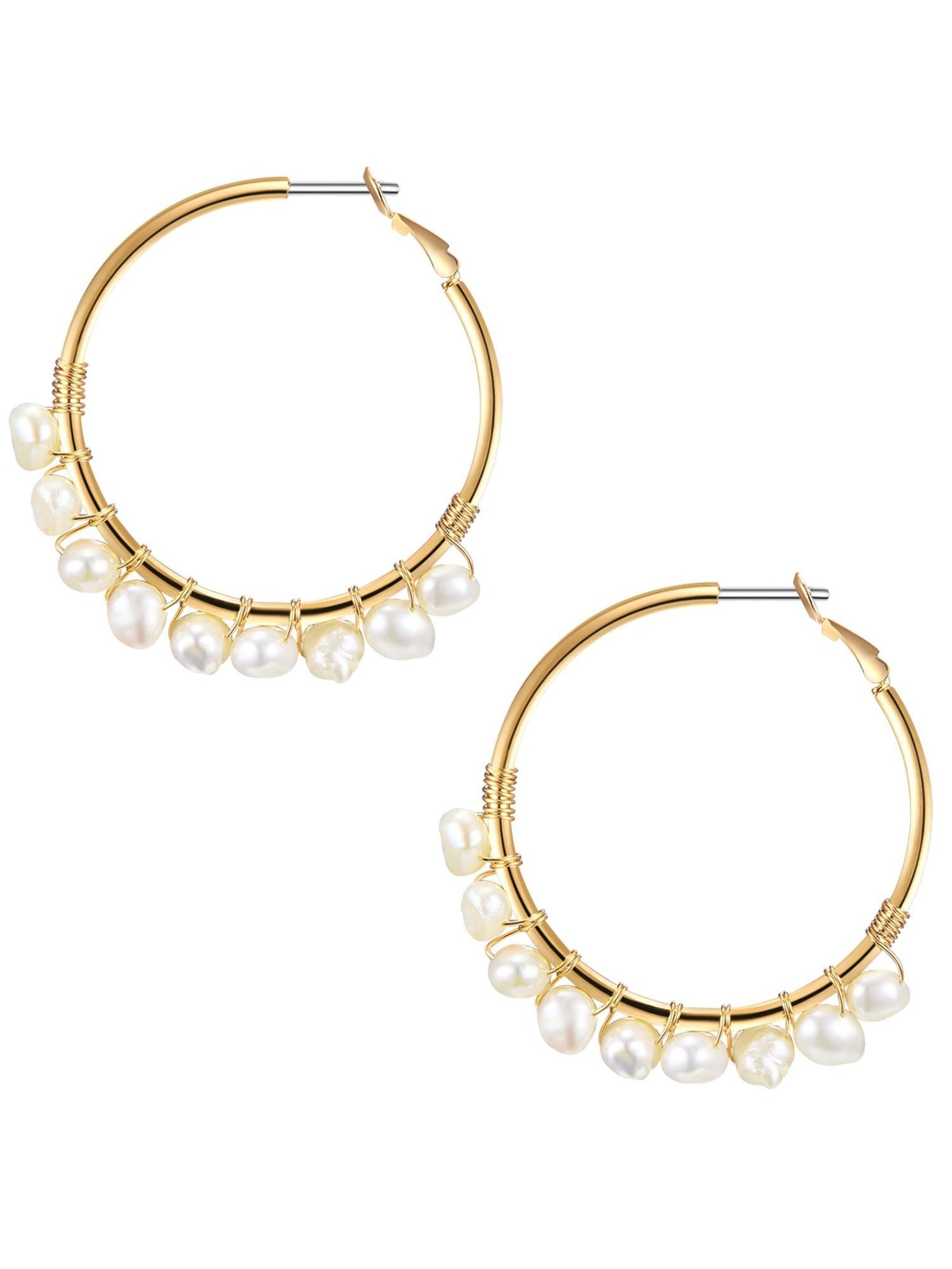 Lulu & Jane Oorbellen in Goud