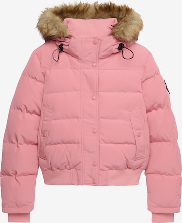 Superdry & Co Vinterjakke 'EVEREST' i pink: forside