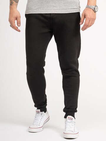 Rock Creek Loosefit Hose in Schwarz: Vorderseite