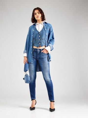 Dondup Slim fit Jeans 'MONROE' in Blue