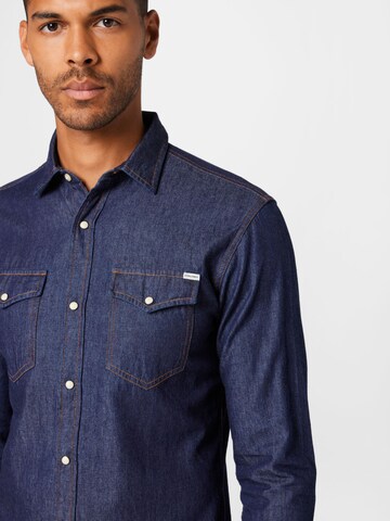 Coupe regular Chemise 'Sheridan' JACK & JONES en bleu