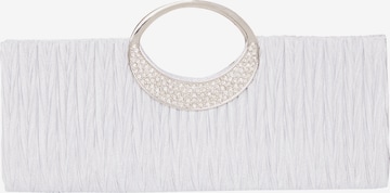 FELIPA Clutch in Silver: front