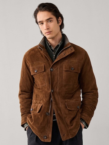 Hackett London Jacke in Braun