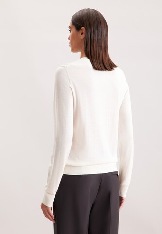 SEIDENSTICKER Gebreid vest 'The Knits' in Wit