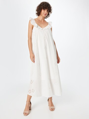 Robe d’été 'Irma' ONLY en blanc : devant