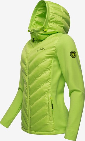 NAVAHOO Демисезонная куртка 'Nimm' в Зеленый