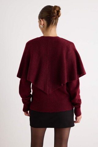 Trendyol Gebreid vest in Rood