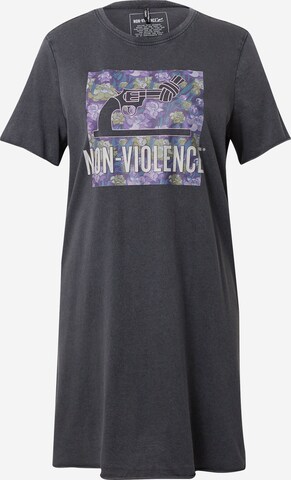 Robe 'NON VIOLENCE' ONLY en noir : devant