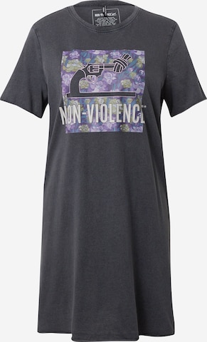 juoda ONLY Suknelė 'NON VIOLENCE': priekis