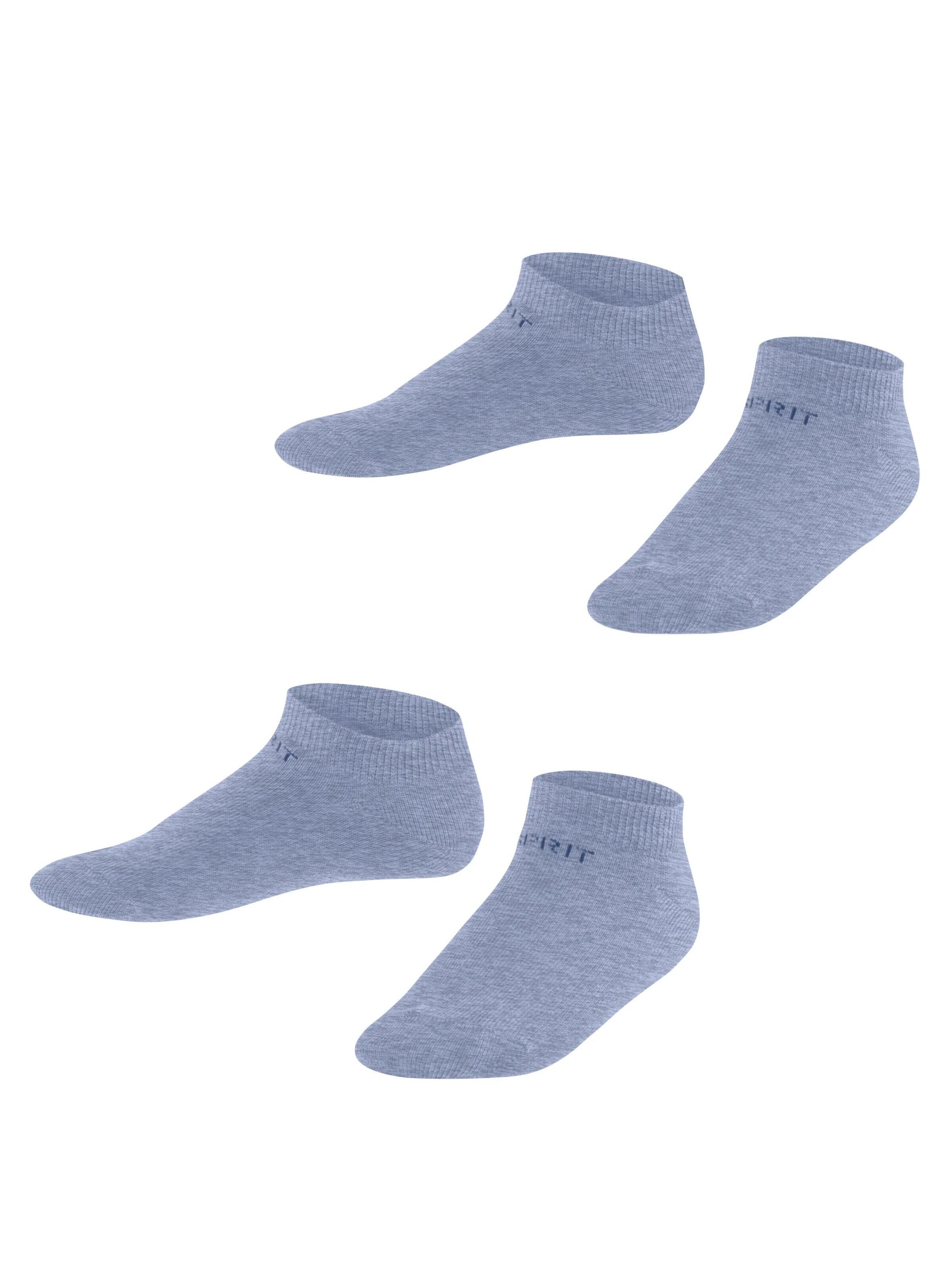 ESPRIT Socks 'Foot Logo 2-Pack' in Blue: front