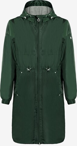 Parka mi-saison DreiMaster Maritim en vert : devant