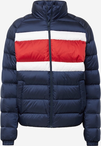 Tommy Jeans Winterjacke in Blau: predná strana