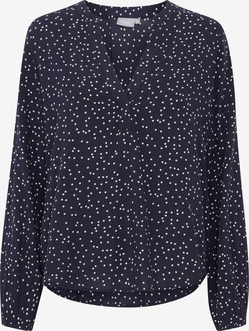 Fransa Blouse 'Silja' in Blauw: voorkant