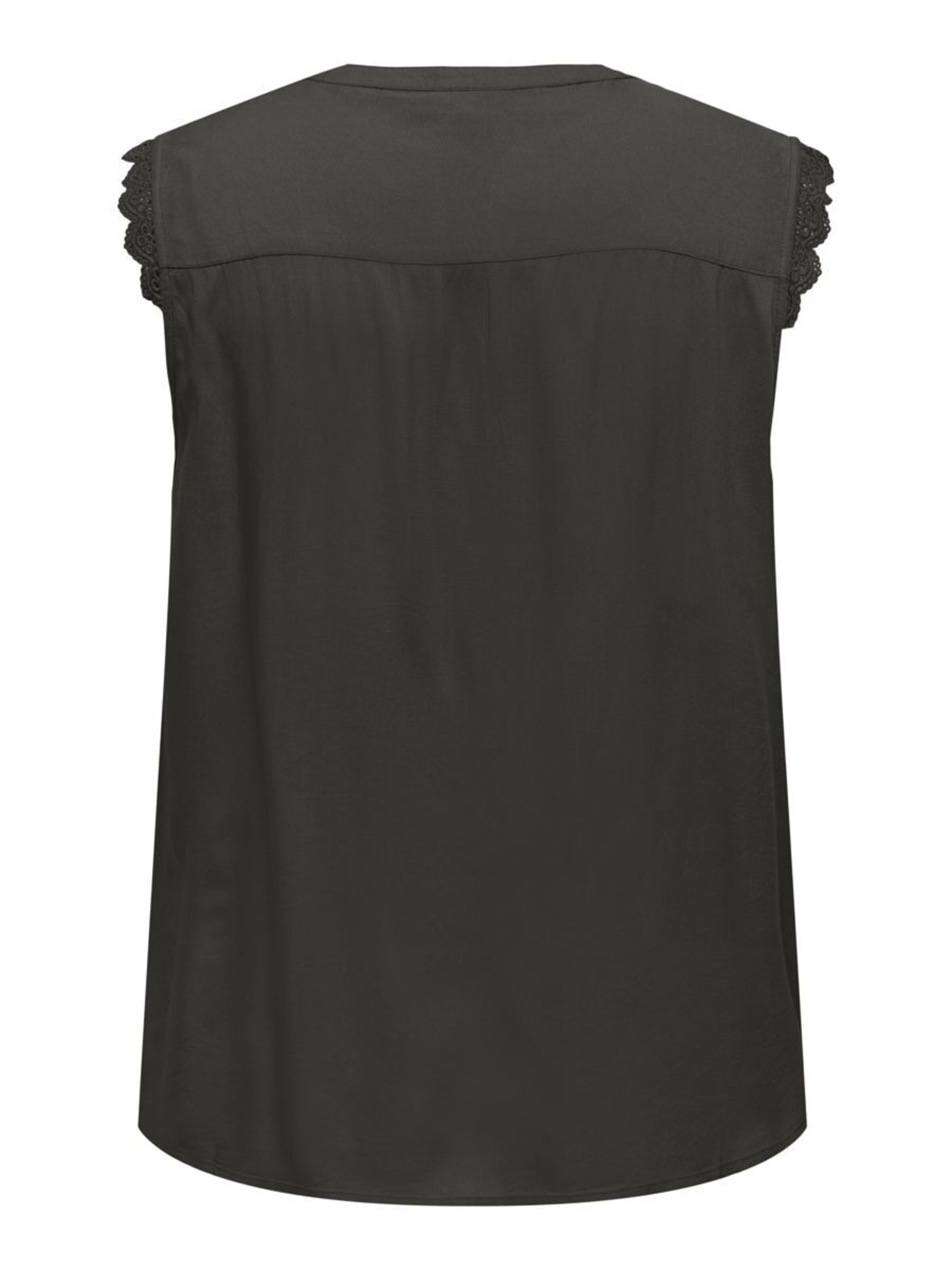 ONLY Carmakoma Bluse i sort