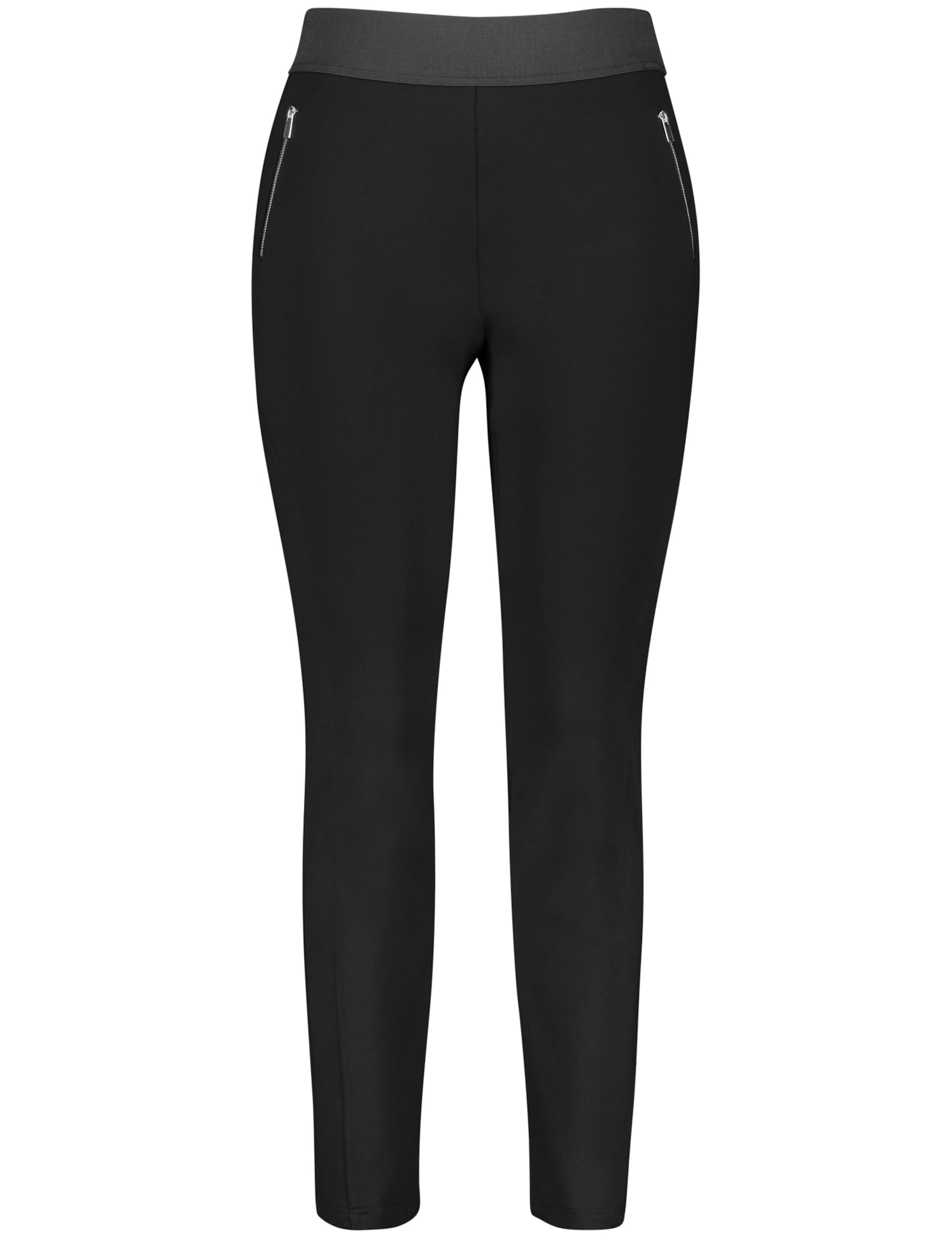 Skinny Leggings SAMOON en noir : devant