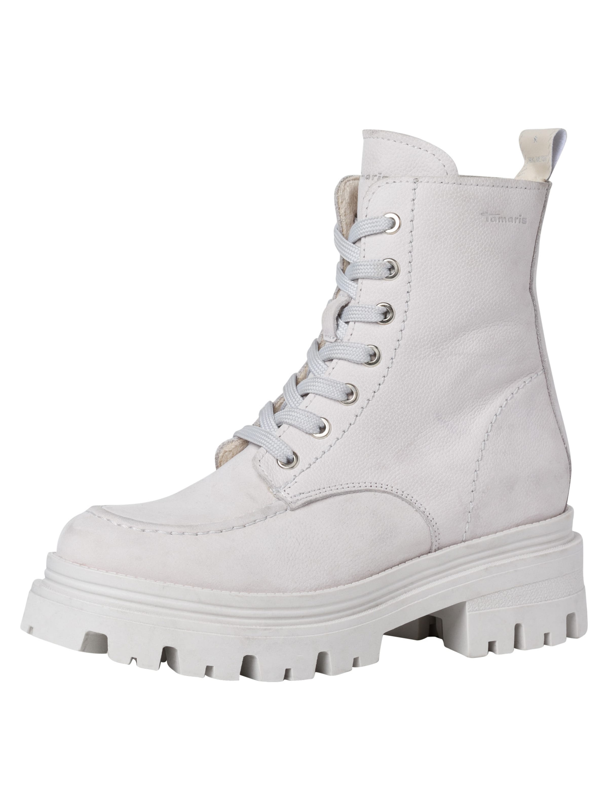 Tamaris Stiefelette in Grau: Vorderseite