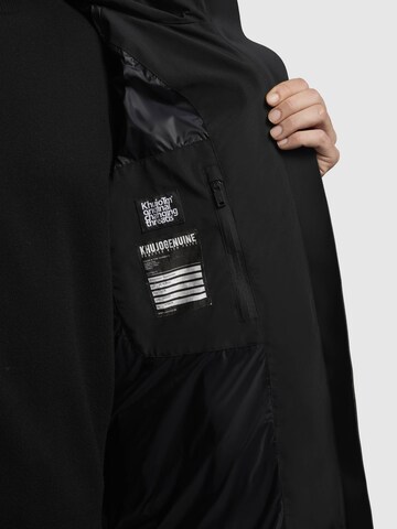 Veste d’hiver 'Wattan' khujo en noir