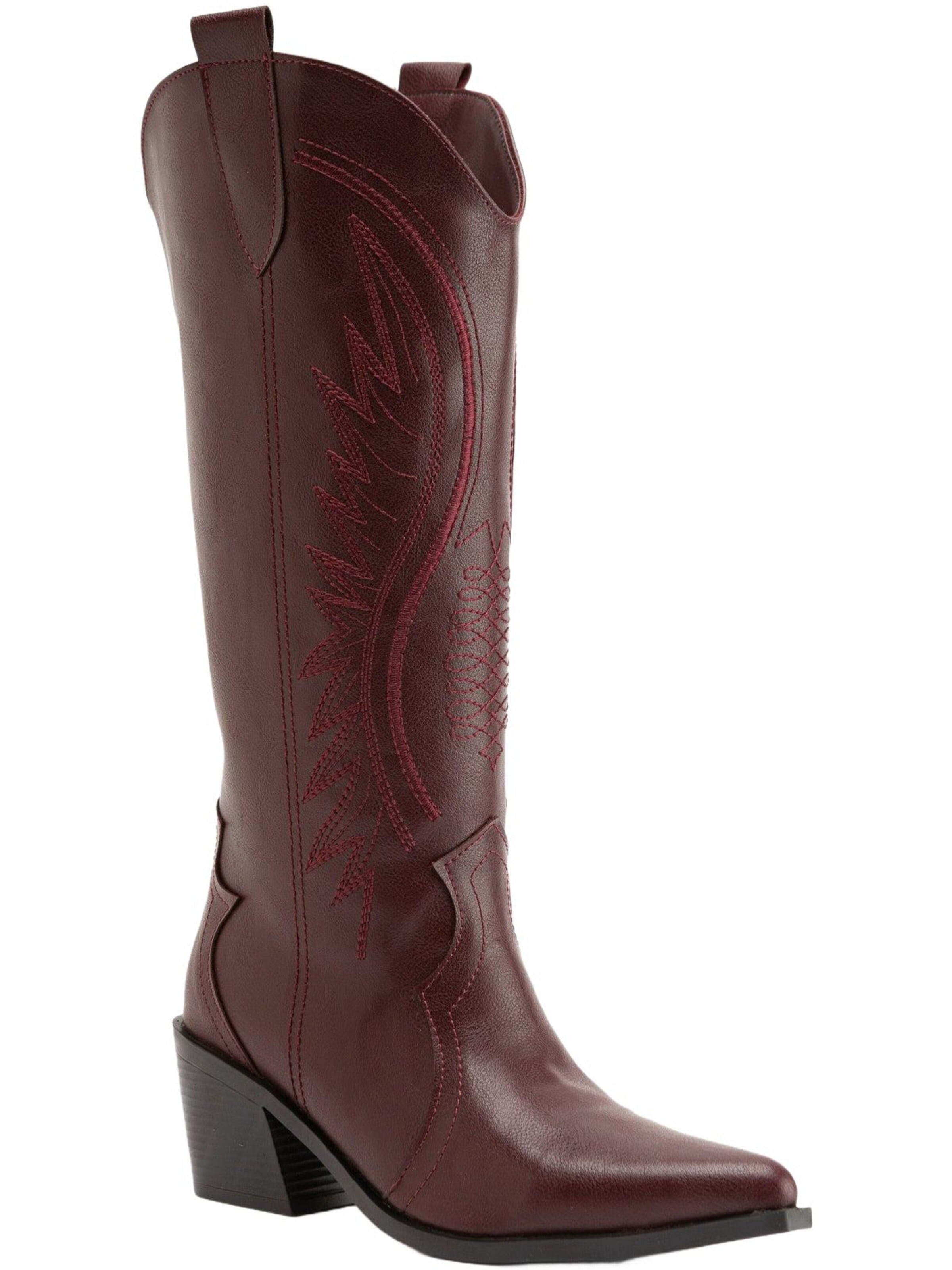 Limoya Boots 'Held' in Red