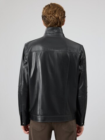 Derimod Between-season jacket 'Alfred' in Black