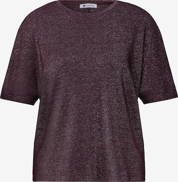STREET ONE Shirt in Lila: Vorderseite