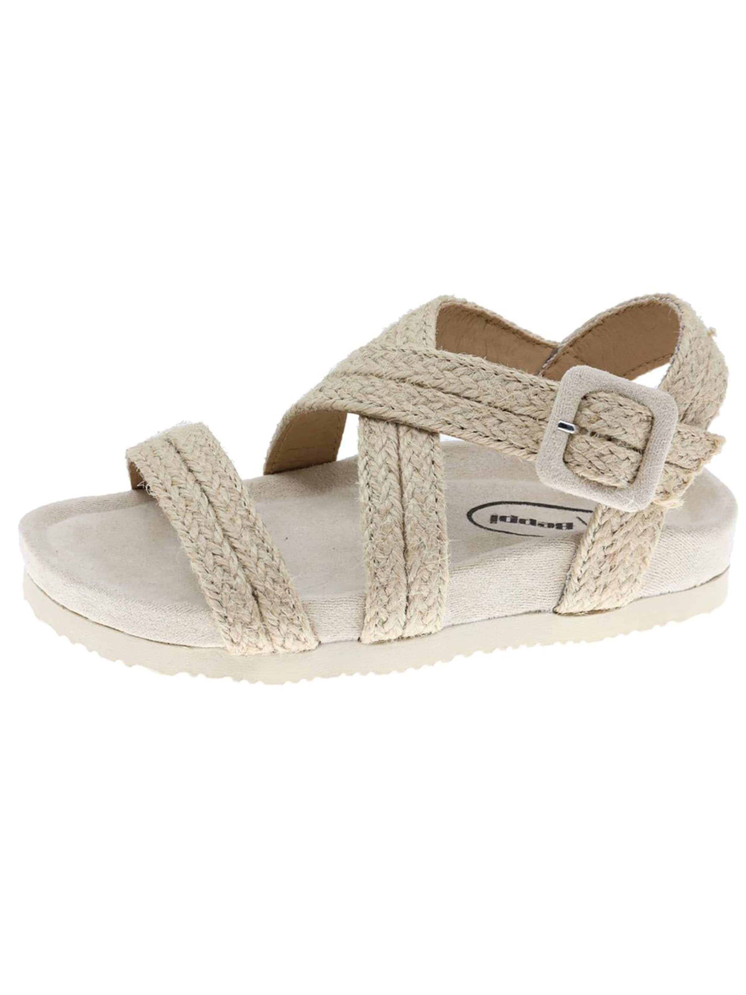 Beppi Sandals 'Casual Sandal' in Beige: front