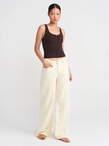 Dilvin Blouse in Brown