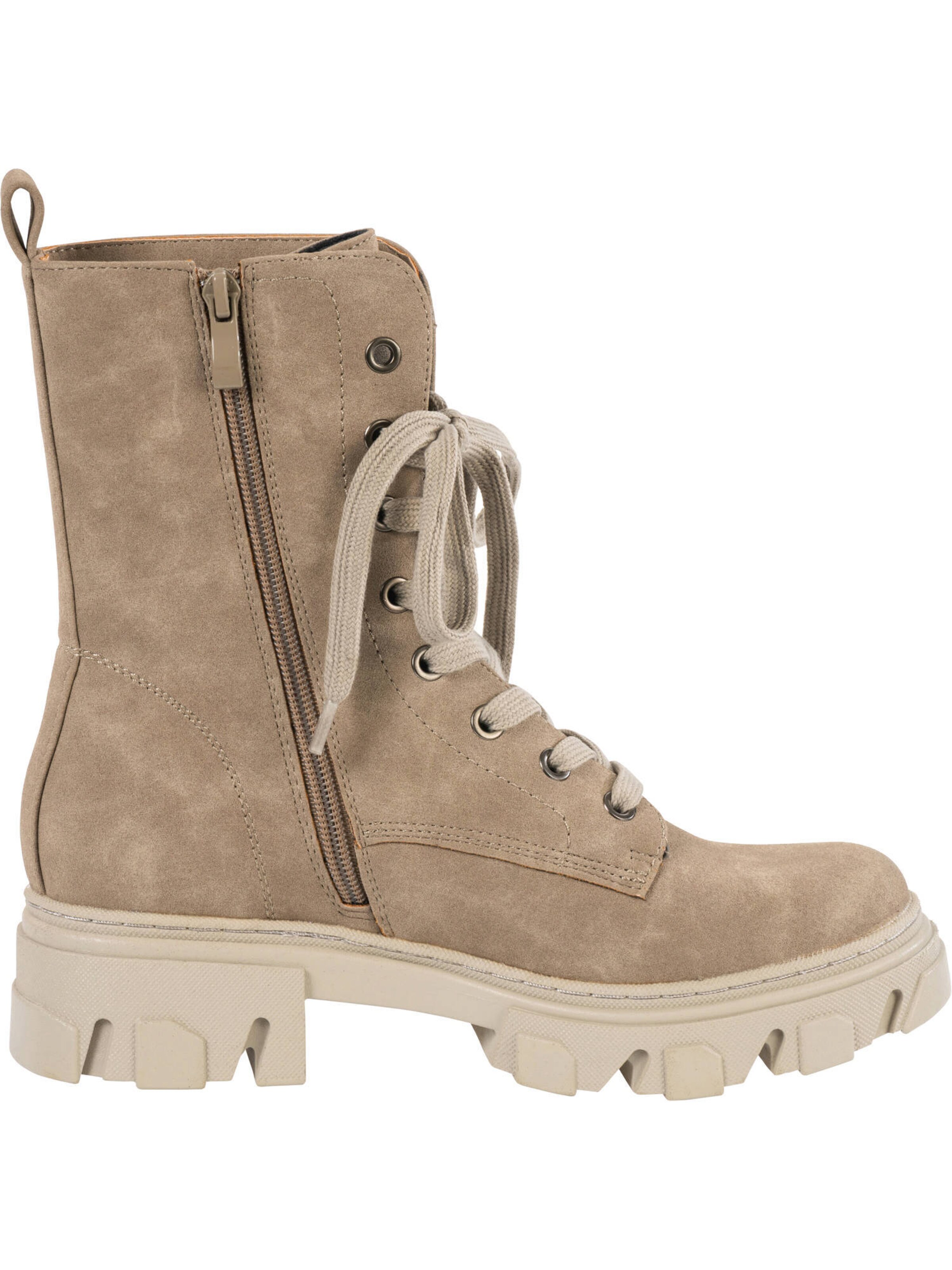 Bottines à lacets 'Lefkada' Palado en beige