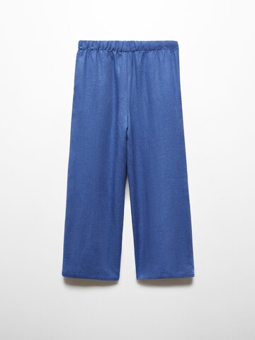 MANGO KIDS Wide Leg Hose 'NILO2' in Blau