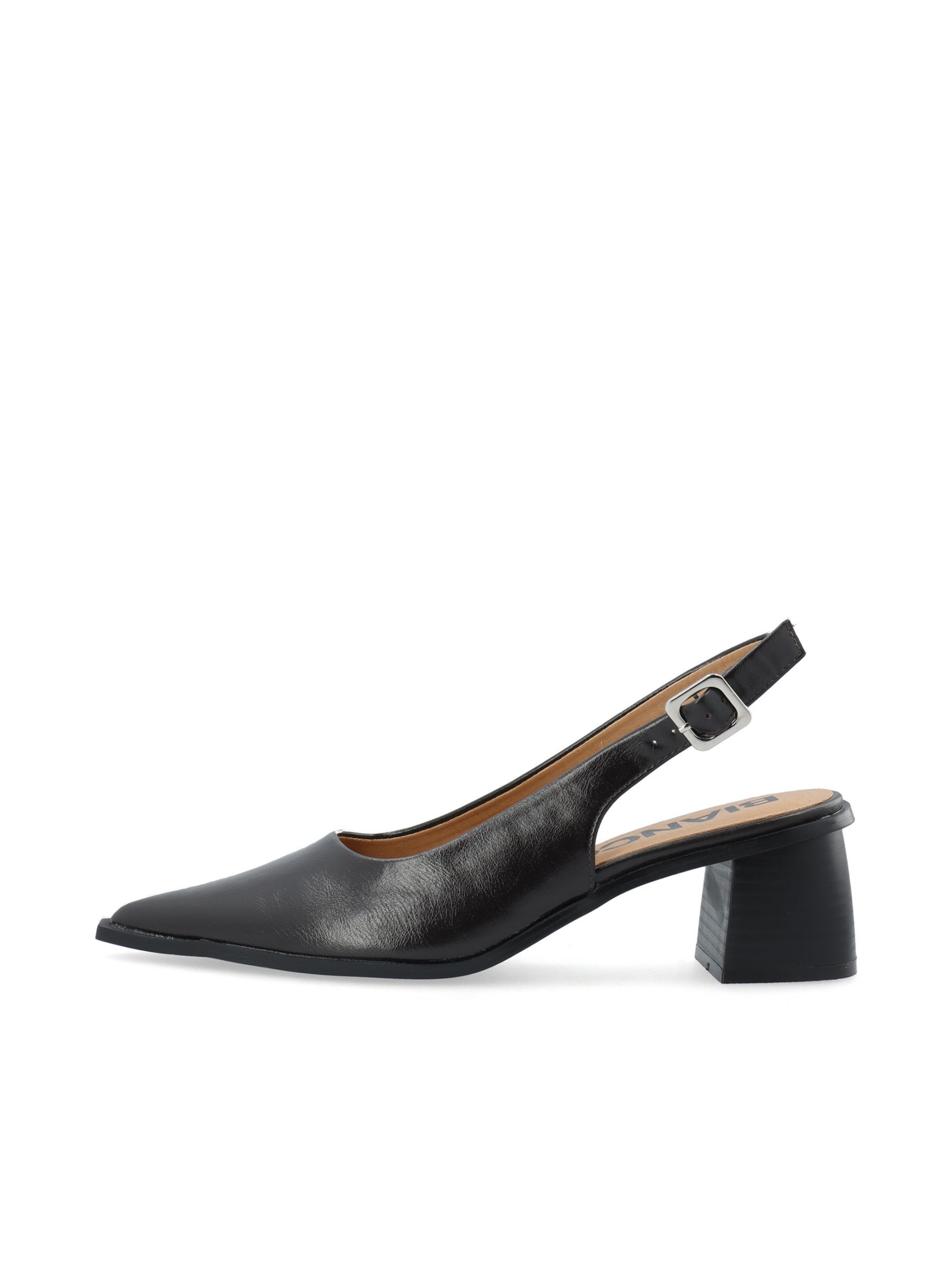 Bianco Slingpumps 'LEONORA ' in Bruin: voorkant