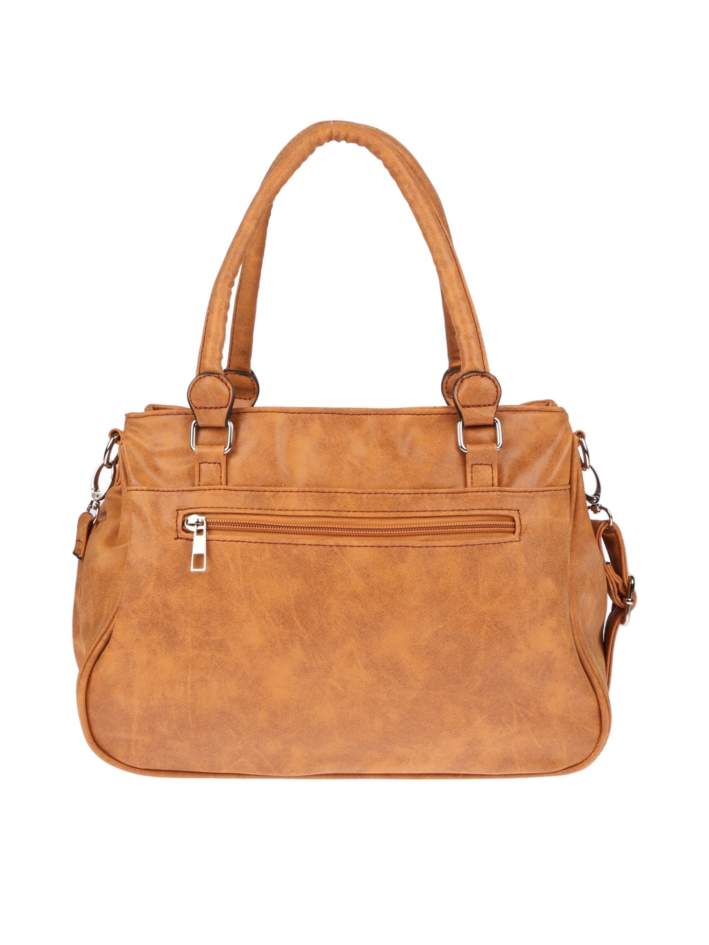 Christian Wippermann Handbag 'Große Damen Tasche Umhängetasche Schultertasche' in Brown