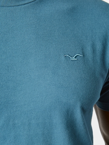 Cleptomanicx T-Shirt 'Ligull Regular' in Blau