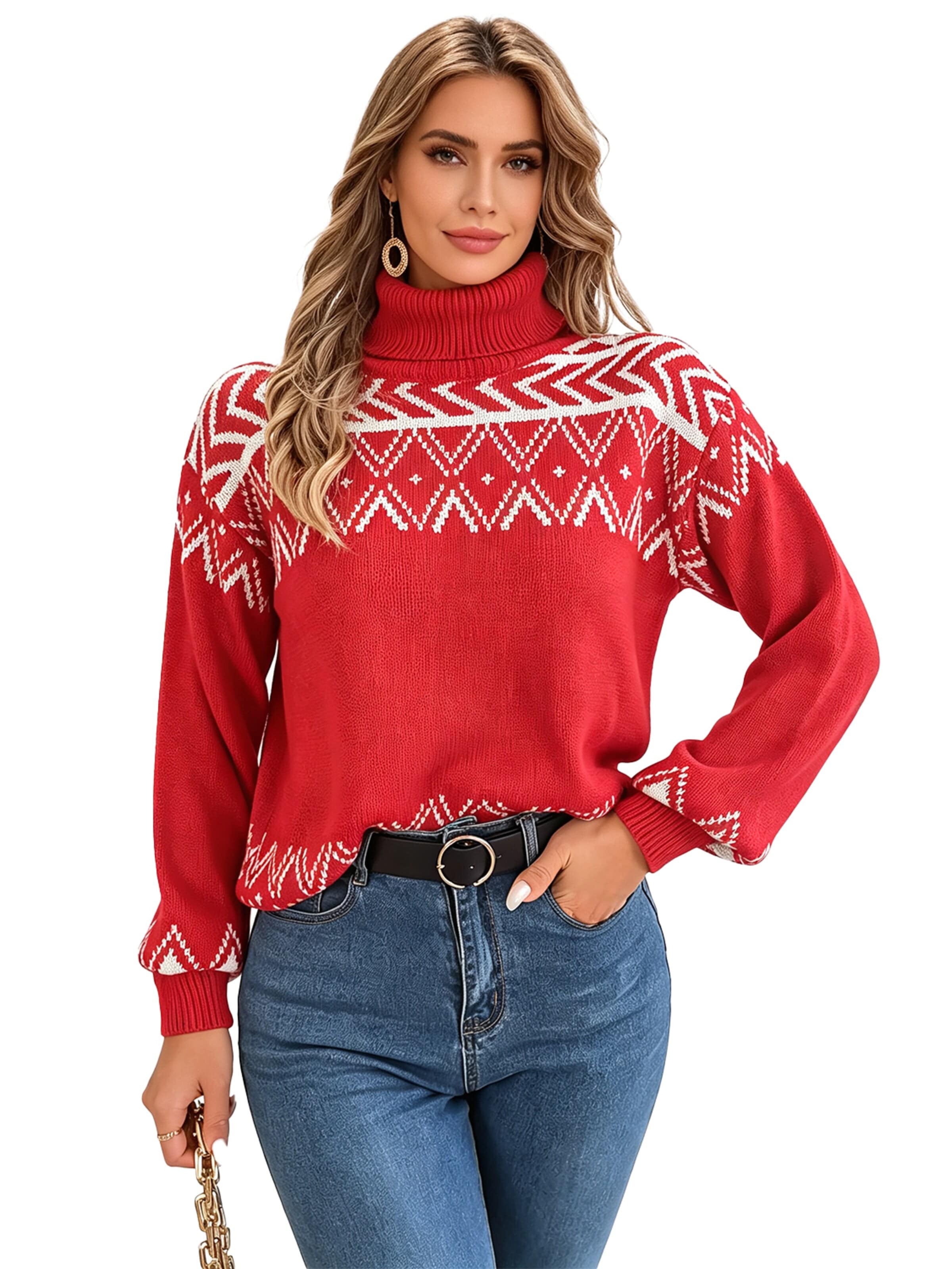 KoJooin Sweter w kolorze czerwony