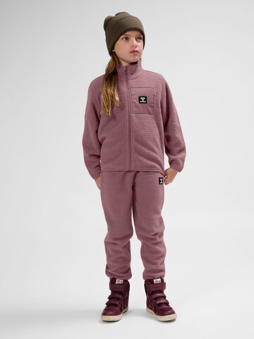 Hummel Fleecejacke in Lila