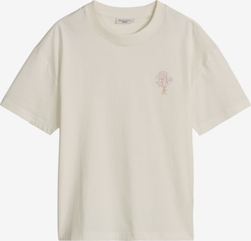 T-shirt Marc O'Polo DENIM en blanc : devant