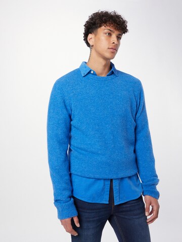 SCOTCH & SODA Trui in Blauw: voorkant