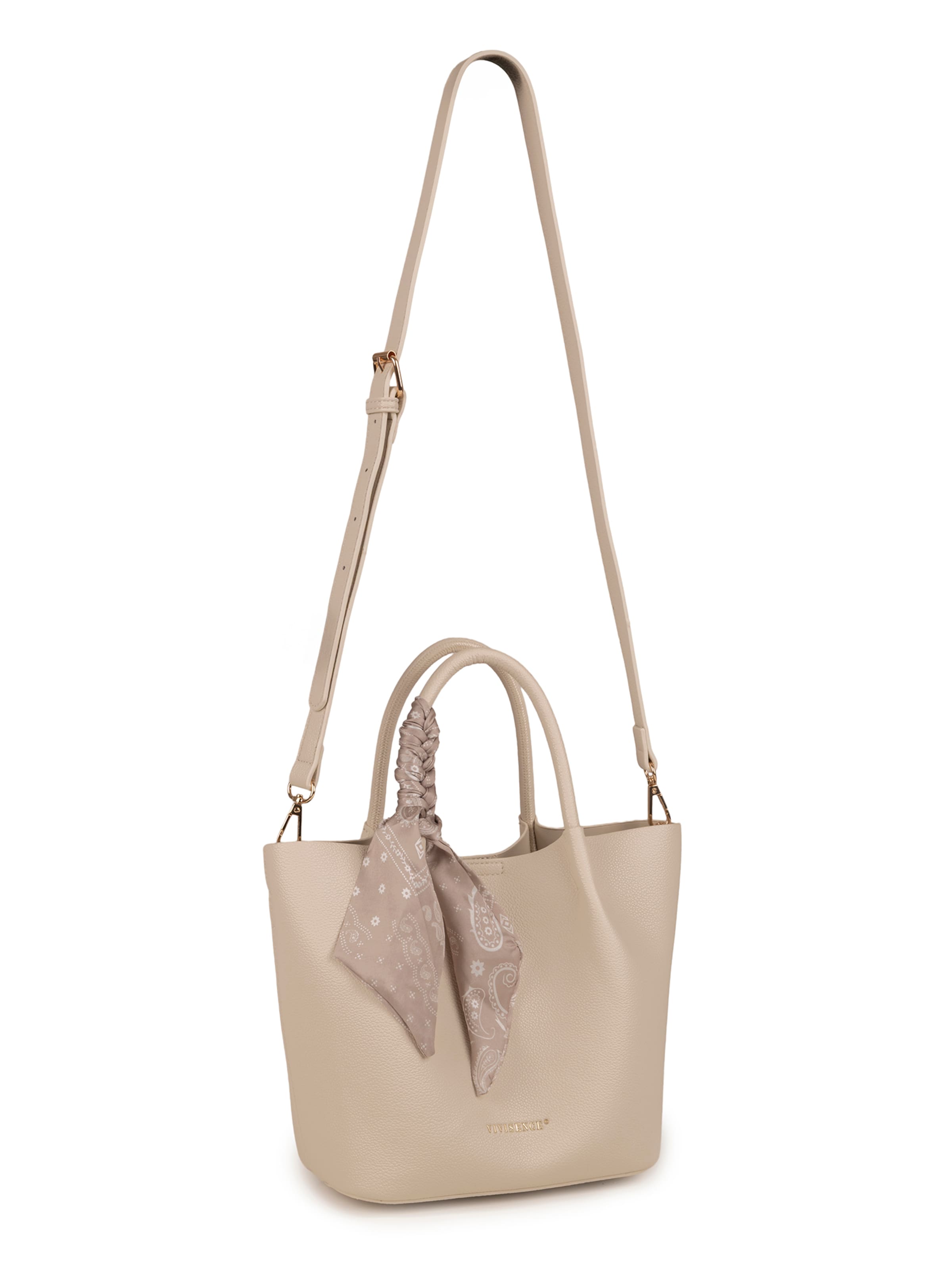 Vivisence Handtasche 'T0019'‌‌‌‌‌‌‌‌‌ in Weiß