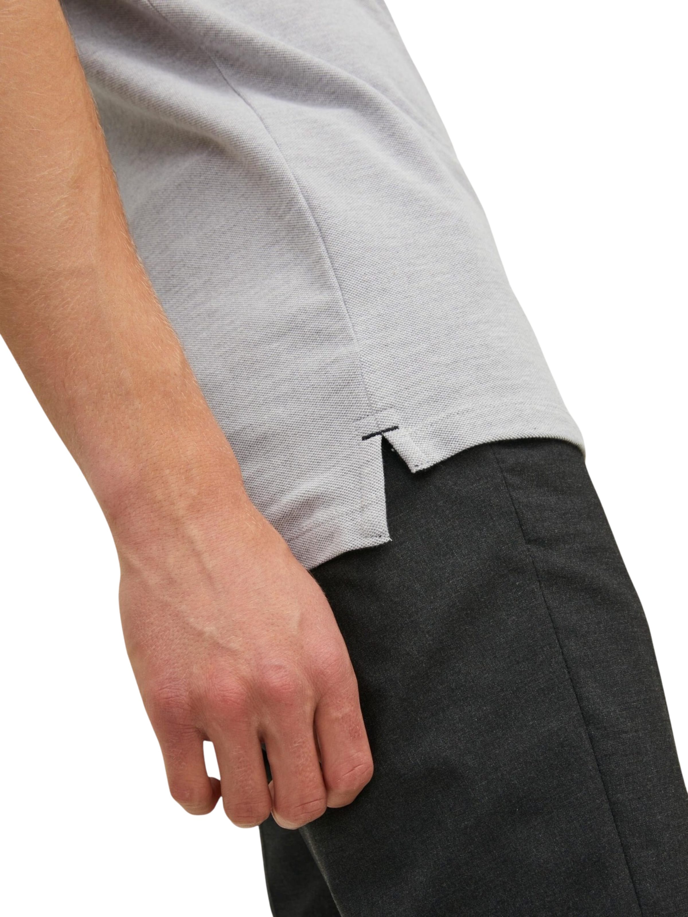 JACK & JONES Poloshirt 'JJPaulos' in Grau