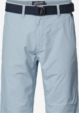 Petrol Industries Chino Pants in Blue: front