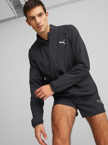 Veste de sport PUMA en noir : devant