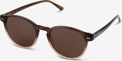 Kapten & Son Sonnenbrille 'Marais Large Gradient Brown' in braun / dunkelbraun, Produktansicht