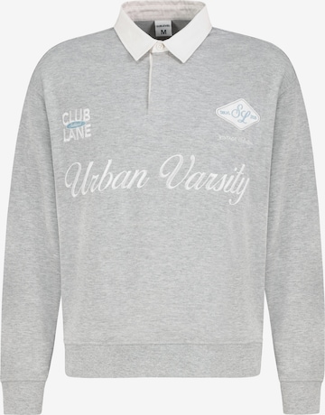 Sublevel Sweatshirt in Grau: Vorderseite