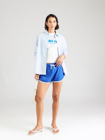 Tally Weijl Regular Shorts in Blau: Vorderseite