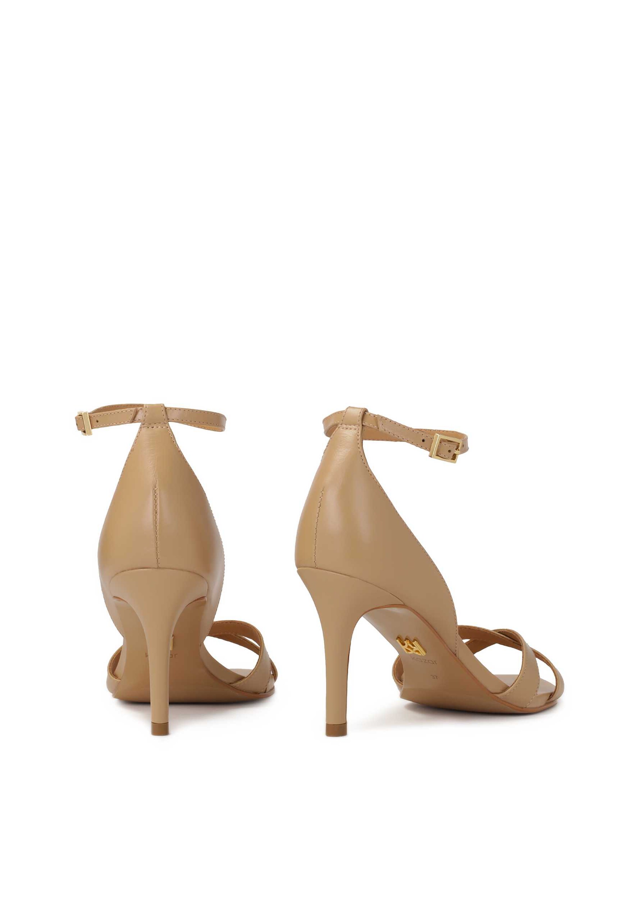 Sandalo con cinturino di Kazar in beige
