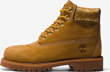 TIMBERLAND Lace-Up Boots '6 In Premium WP' in Brown: front