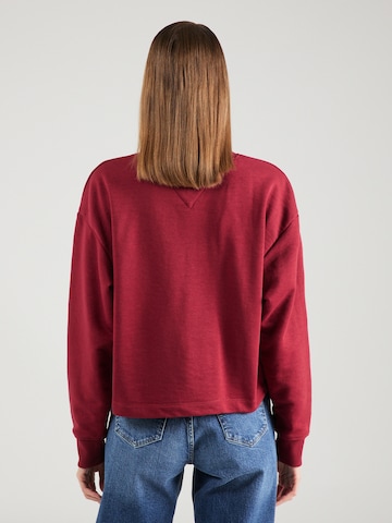 Tommy Jeans - Sweatshirt em vermelho