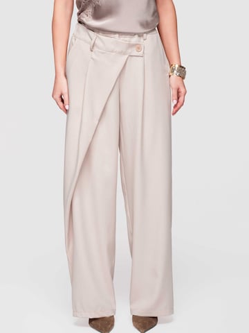 Ombre regular Bukser i beige: forside