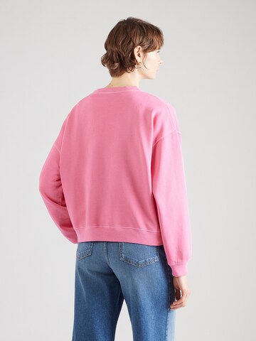 GAP Μπλούζα φούτερ σε ροζ: πίσω