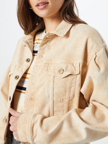 Pepe Jeans Between-Season Jacket 'RIDGE EARTH' in Beige