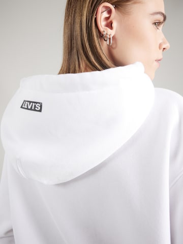 LEVI'S ®Sweater majica 'Graphic Ash Hoodie' - bijela boja